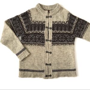 Norlender Norwegian 100% Wool Cardigan